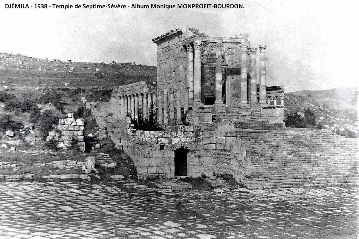 1- Djemila 1938. Temple de Septime-Severe (4).JPG